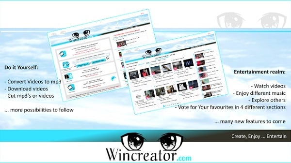 Usługa Wincreator Сервис Wincreator
