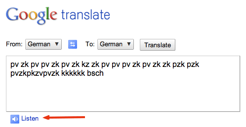 Głosuj słowami przez Google Translator Озвучиваем слова через Google Translator