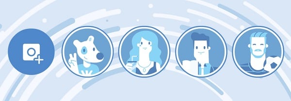 Postacie w Vkontakte Персонажи во Вконтакте