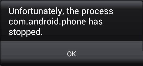 Zrzut ekranu błędu w smartfonie z systemem Android Скриншот ошибки на смартфоне Андроид