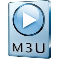 Plik listy odtwarzania ma rozszerzenie m3u Файл плейлиста имеет расширение m3u