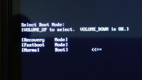Выбираем режим "Normal Boot"
