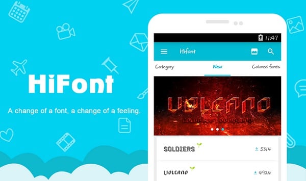 HiFront - zmiana czcionki, zmiana uczuć HiFront - изменив шрифт, измените ощущения