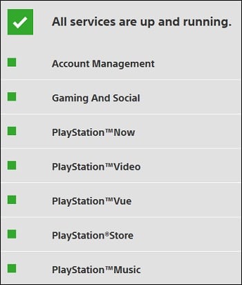 Upewnij się, że PSN działa poprawnie. Убедитесь, что PSN работает корректно