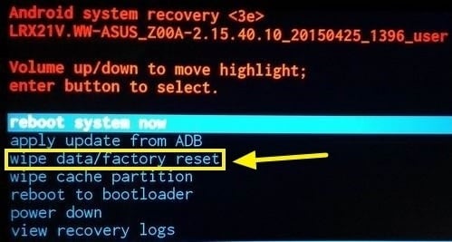 Wykonaj twardy reset Выполните аппаратный сброс