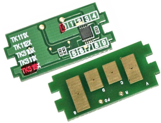 Чип, отвечающий за функцию проверки тонера